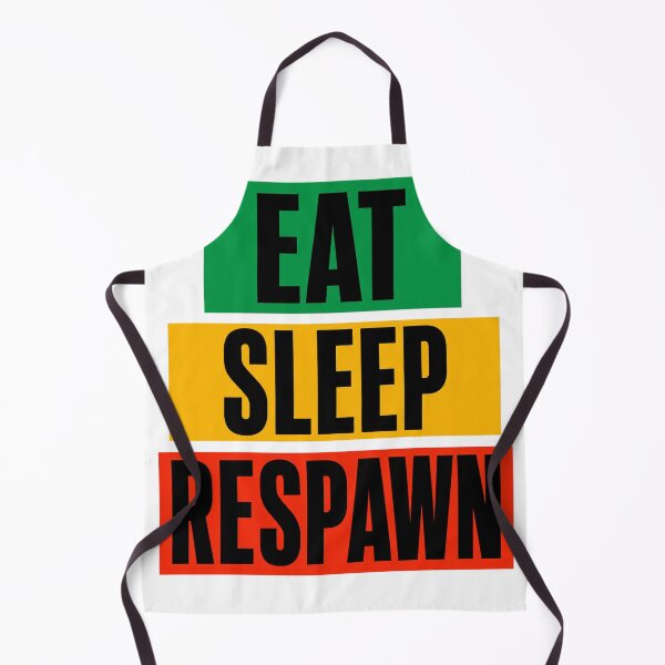 Item preview, Eat Sleep Respawn Funny Gamer Quote designed and sold by the-dovlat.