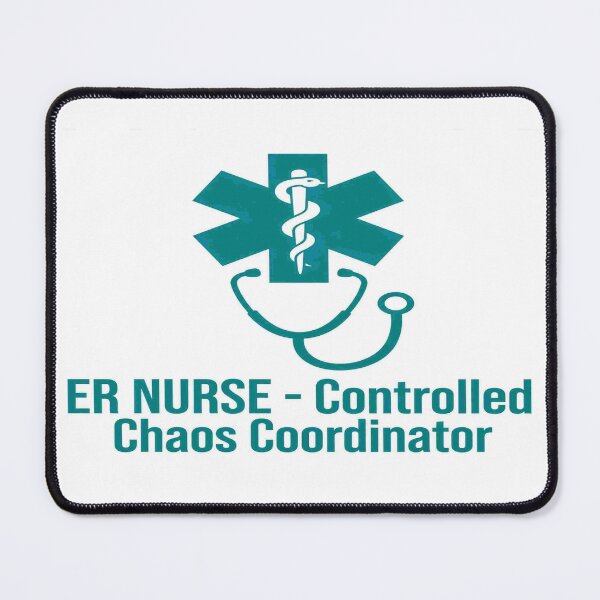 Item preview, ER Nurse Controlled Chaos Coordinator Shirt Main Tag: er nurse shirt designed and sold by Petringo.
