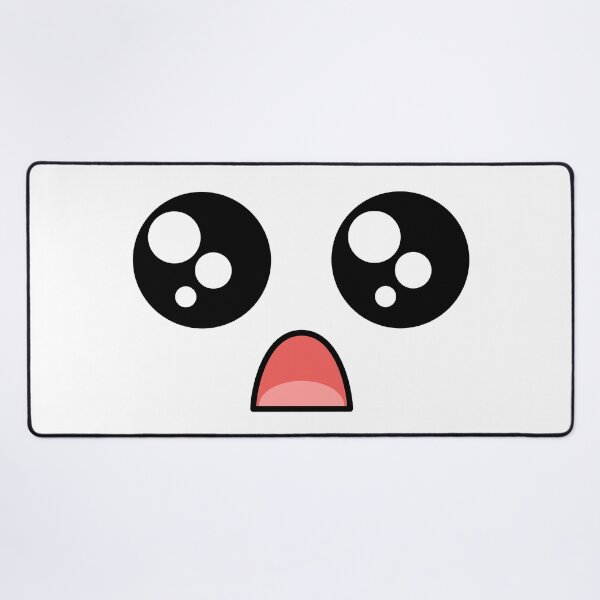 Item preview, Lovely kawaii surprised face designed and sold by BlushyPrint.