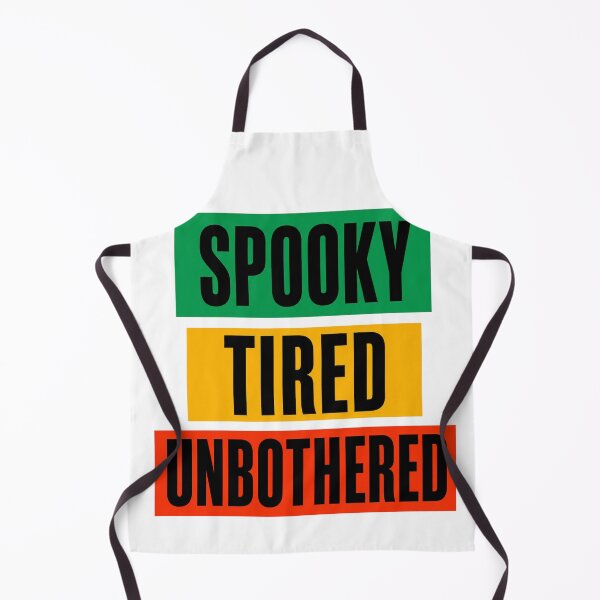 Item preview, Spooky Tired Unbothered Funny Halloween Quote designed and sold by the-dovlat.