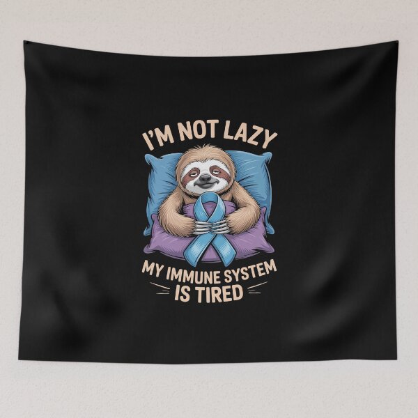 Item preview, I’M NOT LAZY MY IMMUNE SYSTEM IS TIRED  designed and sold by jkrphoto.