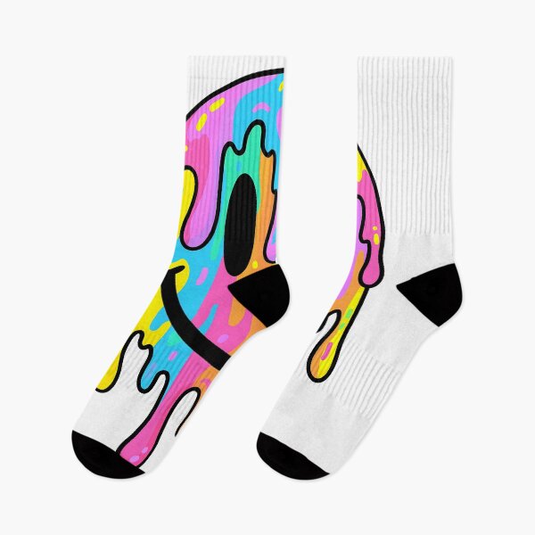 Item preview, Colorful melting smiley face - Retro Pop Art & Trippy Vibes designed and sold by Artdavesalzburg.