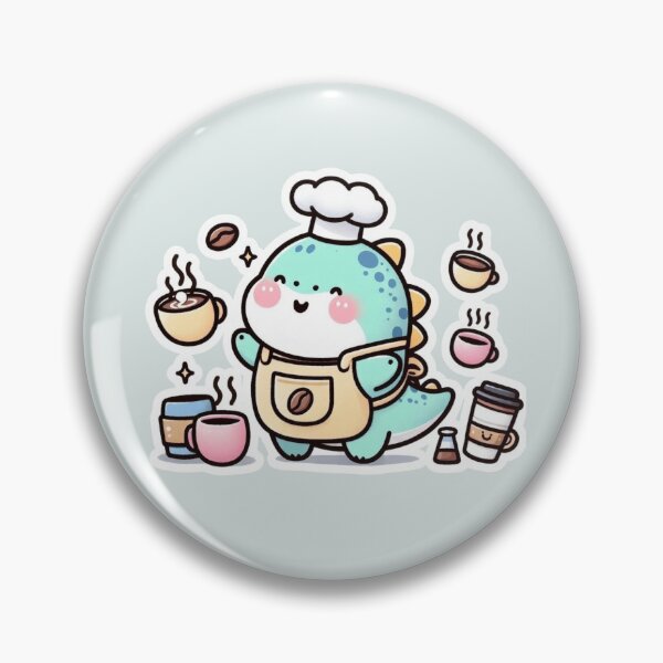 Item preview, Tiny Chef, Big Brew | Dinosaur Barista designed and sold by Safe Haven Pets.