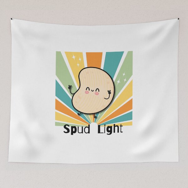 Item preview, Spud Light | Funny Potato Chip designed and sold by SunandShade.