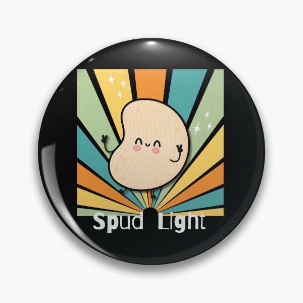 Item preview, Spud Light | Funny Potato Chip designed and sold by SunandShade.