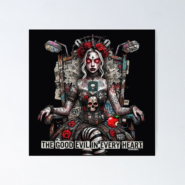 Item preview, Gothic Queen Throne Skull Rose designed and sold by Voodoo Store Paranormal Collections.