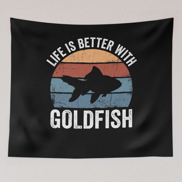 Item preview, Copy of Life Is Better With Goldfish Goldfish Owner Fishkeeping Pet Lover designed and sold by w66aboo.