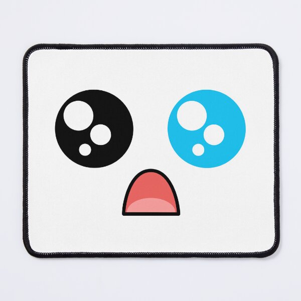 Item preview, Cute kawaii surprides blue eye face designed and sold by BlushyPrint.