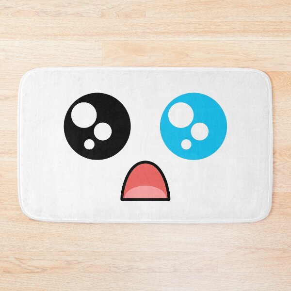 Item preview, Cute kawaii surprides blue eye face designed and sold by BlushyPrint.