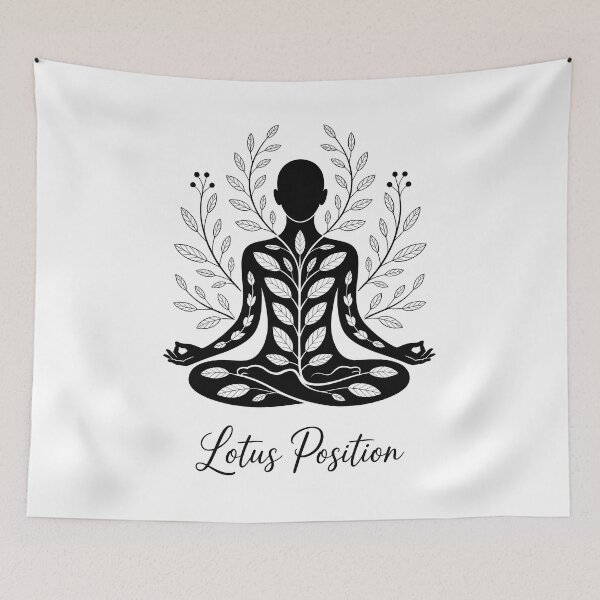 Item preview, Lotus Position Inspired Meditating Figure for Yoga Practice designed and sold by 108stillness.