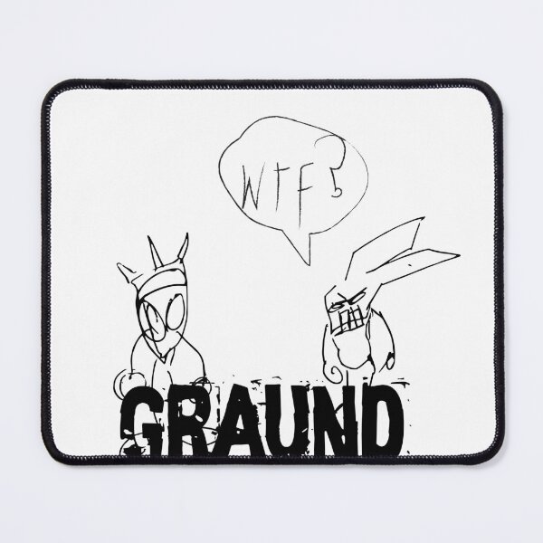 Item preview, wtf? Graund Skateboarding graphic designed and sold by GraundDSGN.