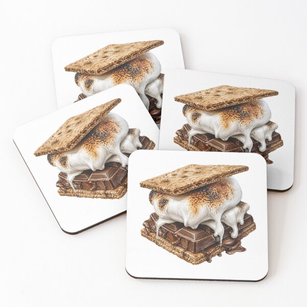 Item preview, S'More Toasted Marshmallow Chocolate Sandwich Delight designed and sold by Wilcox PhotoArt.