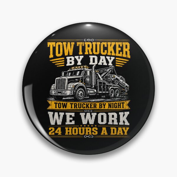 Item preview, Tow Trucker By Day Tow Trucker By Night Driver Funny designed and sold by a-turner-paint.