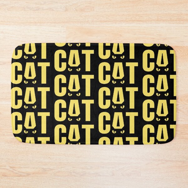 Item preview, Yellow Cat Eyes Typography designed and sold by Menna2030.