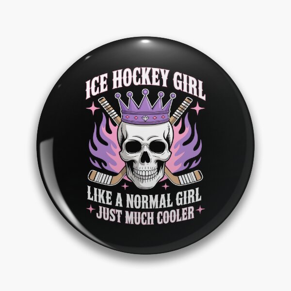 Item preview, ICE HOCKEY GIRL LIKE A NORMAL GIRL JUST MUCH COOLER designed and sold by jkrphoto.