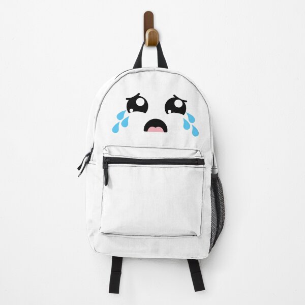 Item preview, Cute kawaii sad crying eyebrows face designed and sold by BlushyPrint.