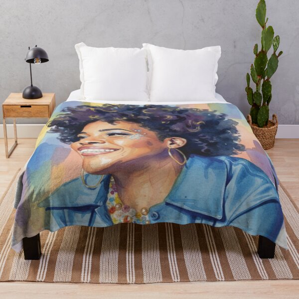 Item preview, Macy Gray, watercolour designed and sold by Pinkgnomie.
