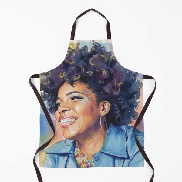 Aperçu de l'œuvre Macy Gray, watercolour créée et vendue par Pinkgnomie.