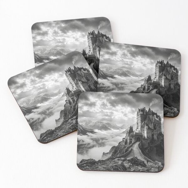 Item preview, medieval castle designed and sold by cutegiftcore.