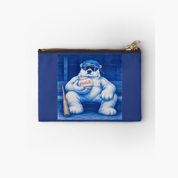 Item preview, Coca-Cola Polar Bear Baseball Dugout designed and sold by POD DYNASTY | Original Print On Demand T-Shirt Graphics.