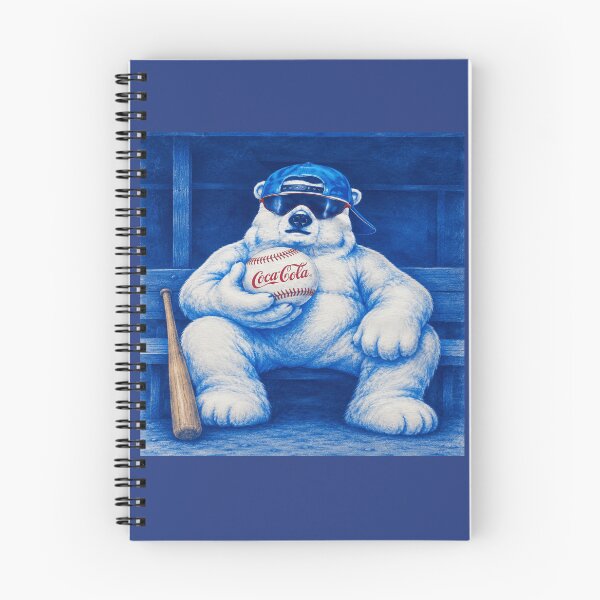 Item preview, Coca-Cola Polar Bear Baseball Dugout designed and sold by POD DYNASTY | Original Print On Demand T-Shirt Graphics.