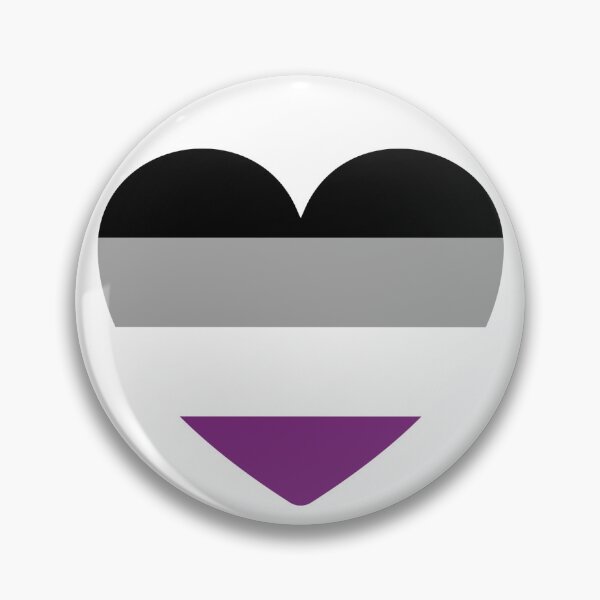 Item preview, Asexual Pride Heart designed and sold by kat-ryn.
