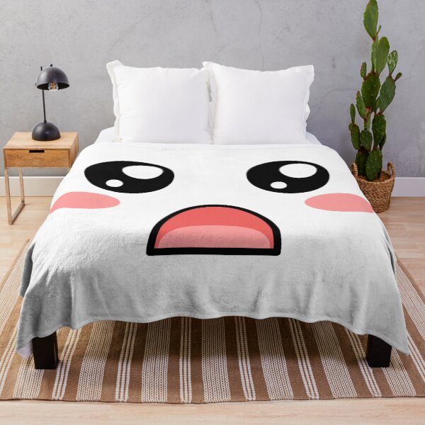 Item preview, Cute kawaii blushing surprised face designed and sold by BlushyPrint.