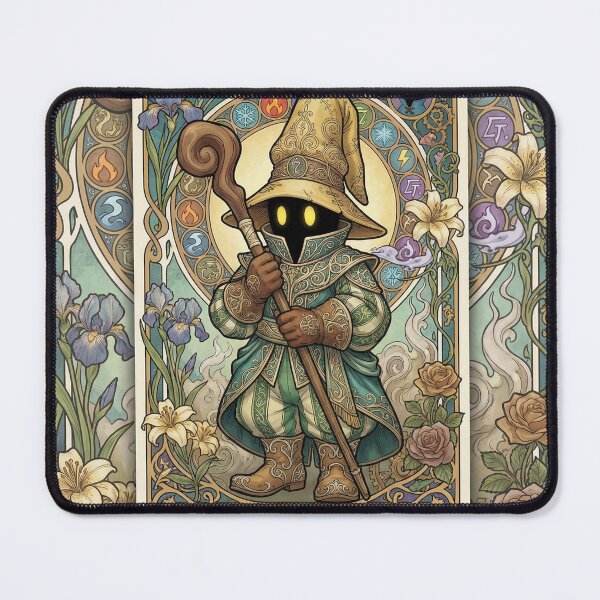 Item preview, Vivi in the style of Alphonse Mucha designed and sold by Solace Sparkles.