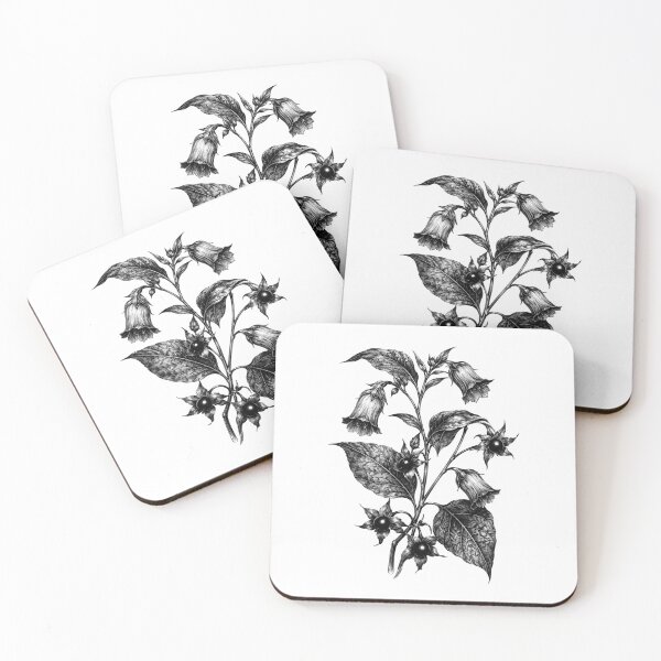 Item preview, Belladonna Botanical Engraving designed and sold by VinterMoonlight.