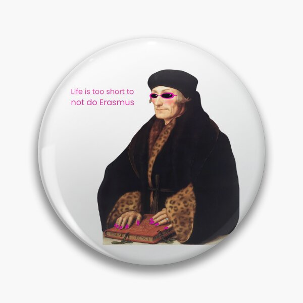 Item preview, Erasmus Life Sticker designed and sold by itsmadebyedu.