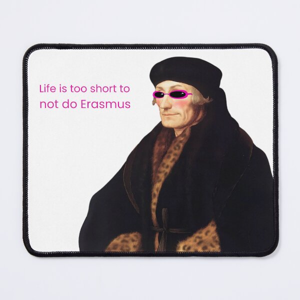 Item preview, Erasmus Life Sticker designed and sold by itsmadebyedu.