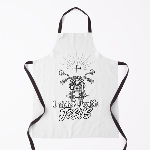 Item preview, I Ride With Jesus Motorcycle and Cross designed and sold by SunandShade.