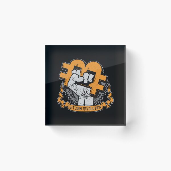 Item preview, Vintage Bitcoin Revolution Gift For BTC And Crypto Traders designed and sold by Saad Akchich.