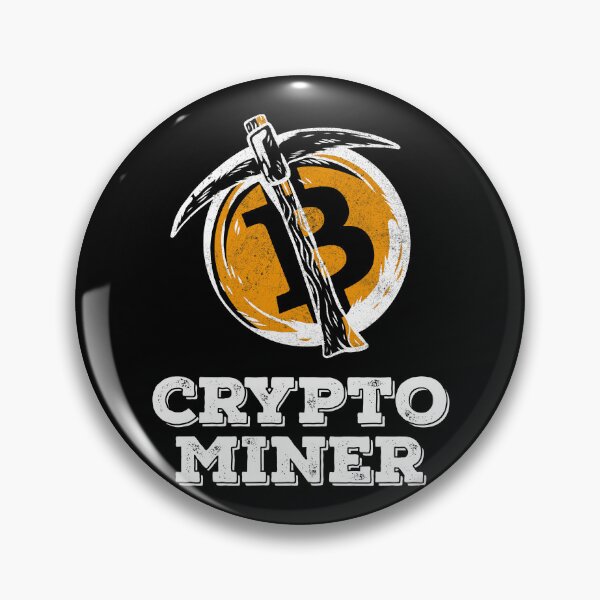 Item preview, Vintage Crypto Miner Gift For Bitcoin Miners Black designed and sold by Saad Akchich.