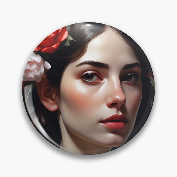 Item preview, Woman with flowers  designed and sold by MK26Designs.