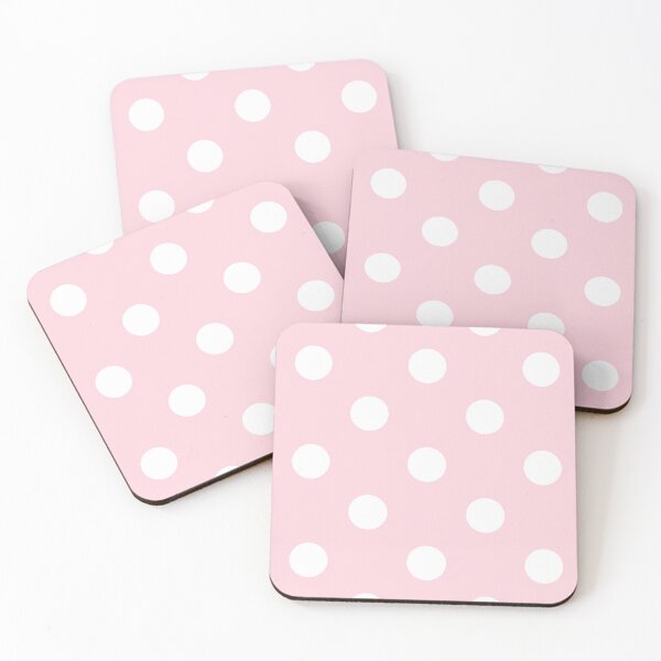 Item preview, Large pink and white polka dots designed and sold by Nolan6.