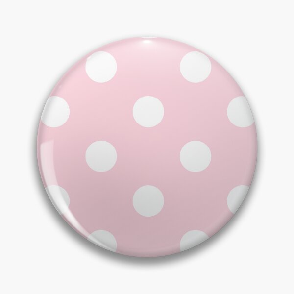 Item preview, Large pink and white polka dots designed and sold by Nolan6.