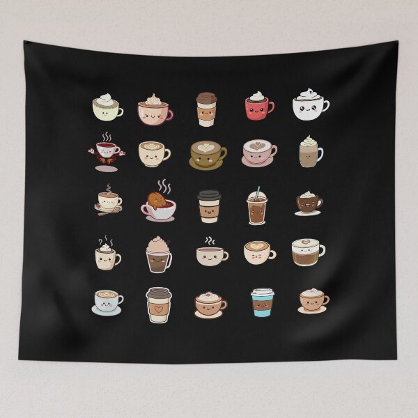 Item preview, Calendar coffee sticker pack reminders designed and sold by BigfeetLittlepaws.