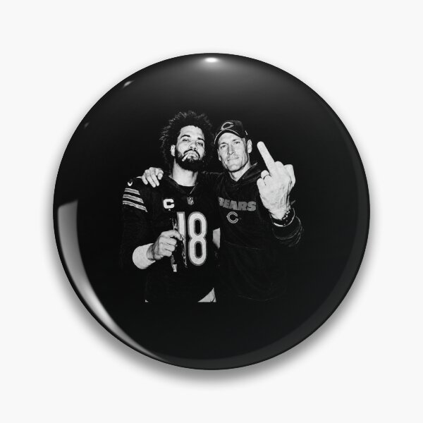 Item preview, Caleb Williams 18 Vintage, Ben Johnson Chicago Football  designed and sold by NylaFrederic.