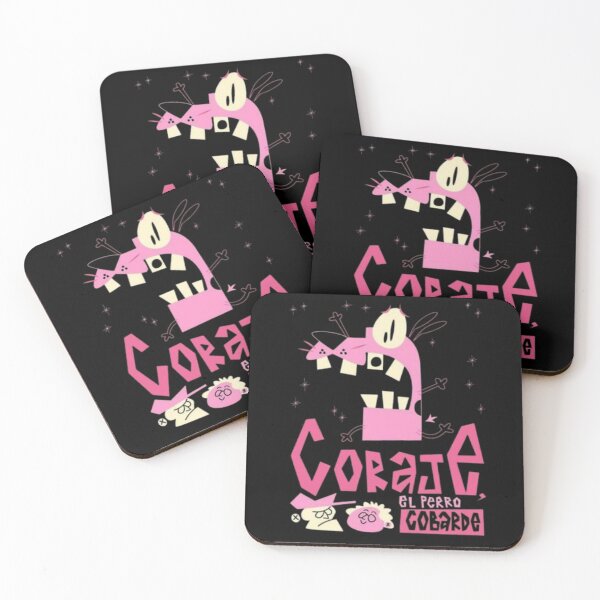 Item preview, Coraje el Perro Cobarde – Expresión de dibujos animados surrealistas designed and sold by WATEKE.