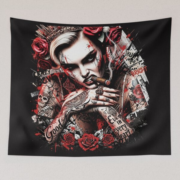Item preview, Cigarro Bloody Bride Rosa Roja designed and sold by Voodoo Store Paranormal Collections.