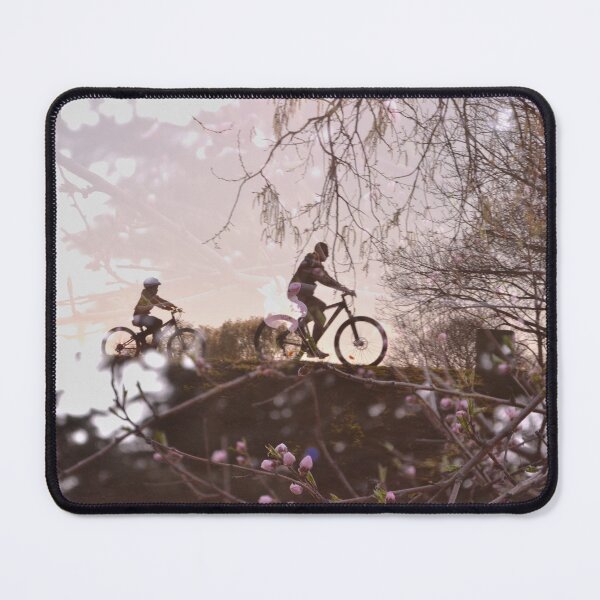 Item preview, Wonderland - Cyclists Through Cherry Blossoms designed and sold by TNT-Atelier.