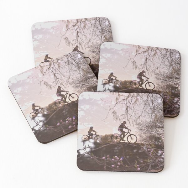 Item preview, Wonderland - Cyclists Through Cherry Blossoms  designed and sold by TNT-Atelier.