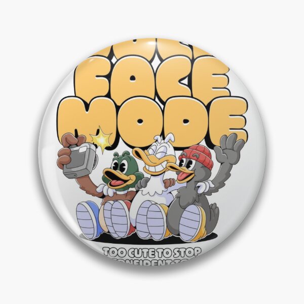 Item preview, Duck Face Mode – Cartoon Selfie Culture designed and sold by WATEKE.