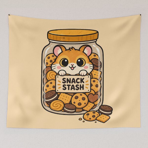 Item preview, Hamster Snack Stash designed and sold by ChocoMellowCo.