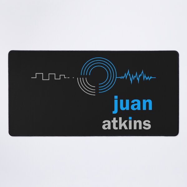 Item preview, Juan Atkins Detroit Techno Waveform Minimalist Design designed and sold by THE MODA STEREO.