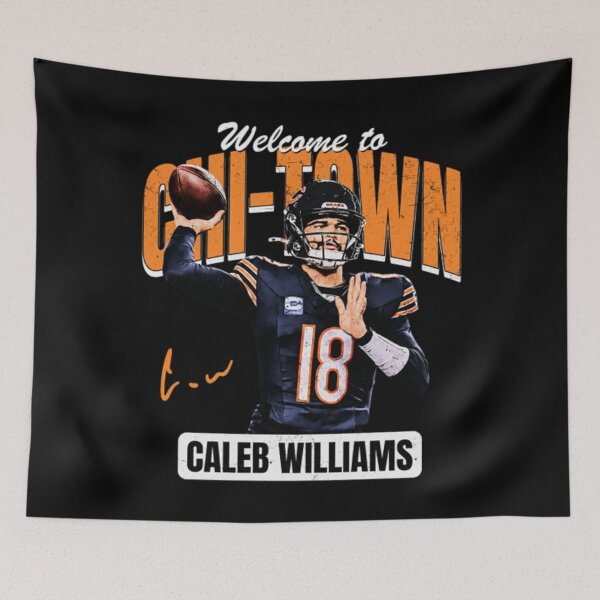 Item preview, Bienvenido a Chicago, Caleb Williams, del equipo de fútbol americano de Chicago. designed and sold by NylaFrederic.