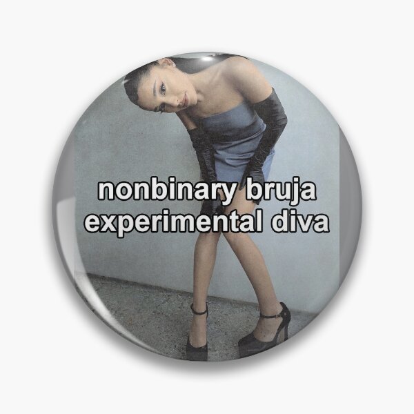 Item preview, Ariana Arca Nonbinary Bruja Experimental Diva Meme designed and sold by EVGLST.