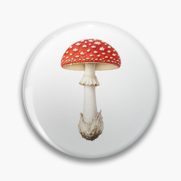 Item preview, Cottagecore Mushroom - Botanical Illustration designed and sold by Chaoscience.