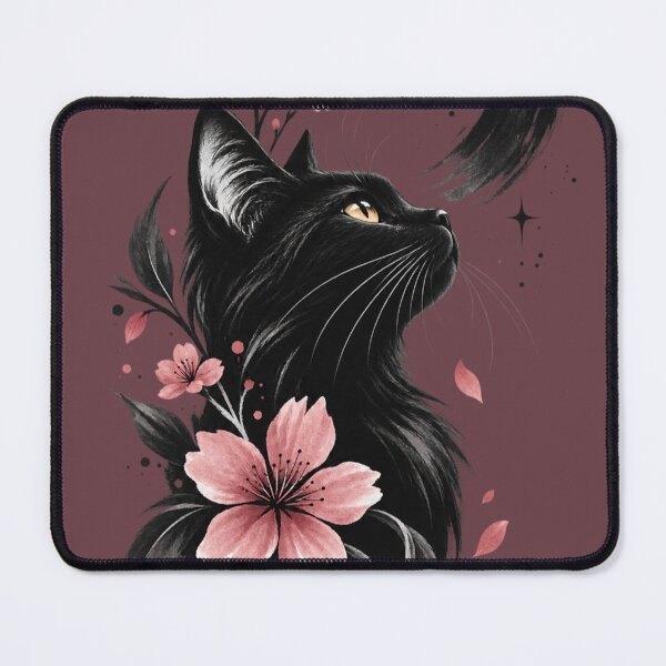 Item preview, Moonlit Sakura Cat designed and sold by AndGarciart.